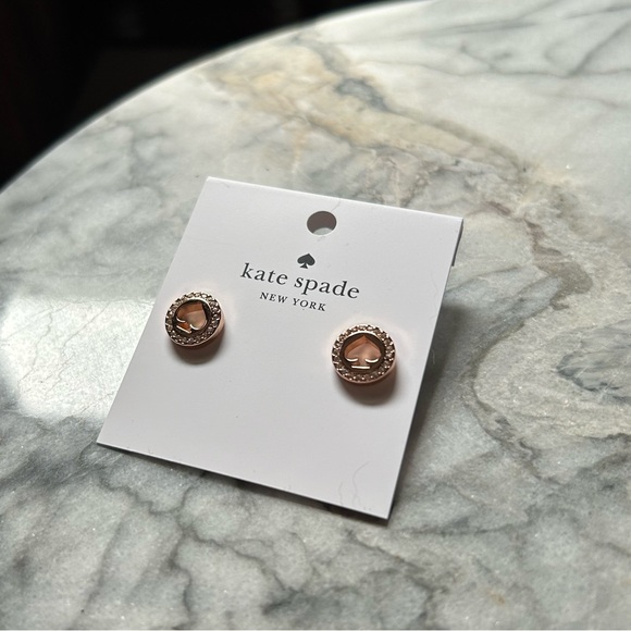 kate spade Rose Gold Heart Stud Earrings - Brand New!!!